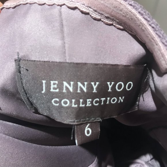 Lilac/Light purple Jenny Yoo Annabelle convertible bridesmaid dress - Picture 6 of 6